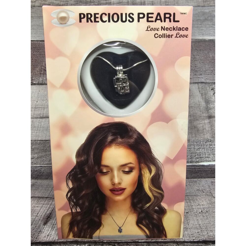 Pearl LOVE Necklace Oyster Kit Jewelry Pendant MY INSPIRATIONS Gift New DIY - Picture 2 of 16